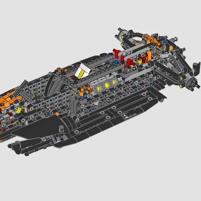 技術的なマクラーレンのレーシングカー組み立てブロック、DIY - Lego Set Technic のレビューと価格
