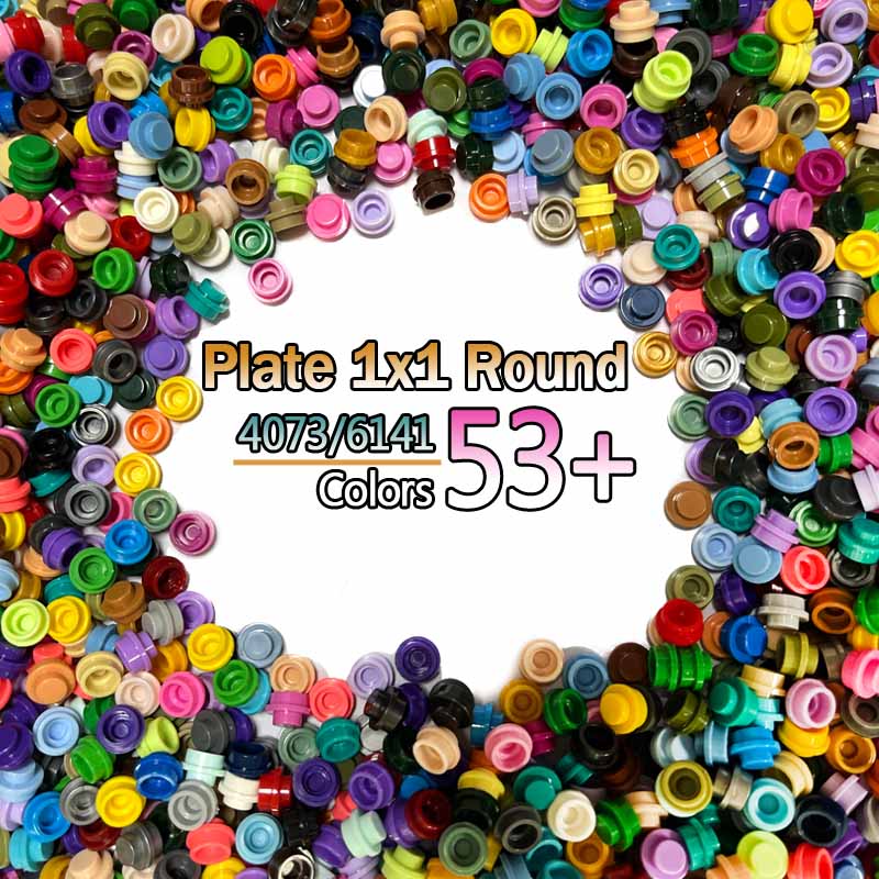 ラウンドプレート1 × 1 diyピクセルアートリミックス絵 - Lego Set City のレビューと価格