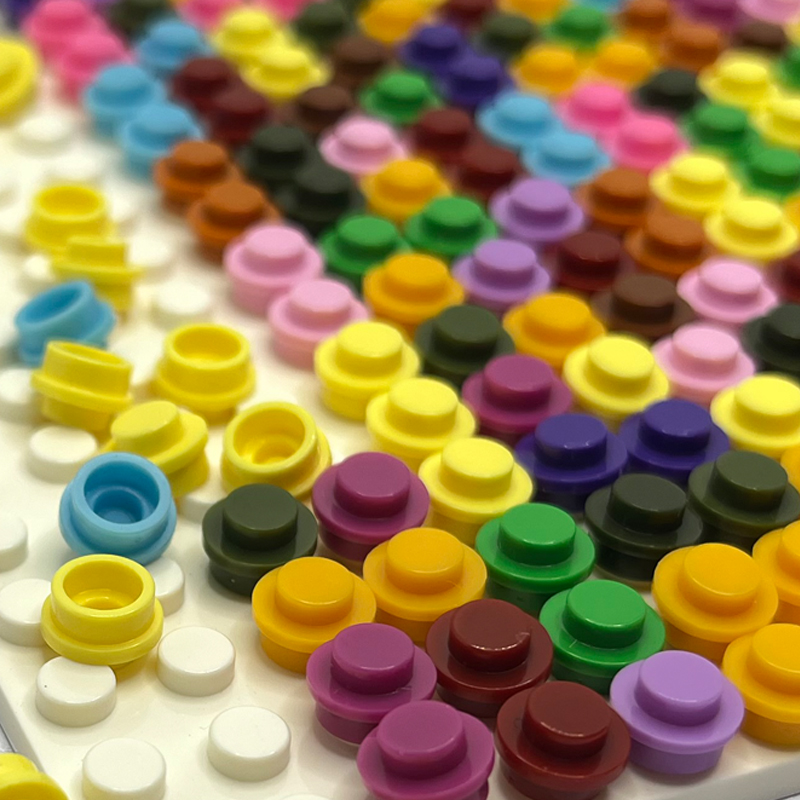 ラウンドプレート1 × 1 diyピクセルアートリミックス絵 - Lego Set City のレビューと価格